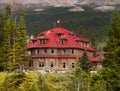 Historical Lodge, Bow Lake, Icefields Parkway, Canadian Rockies