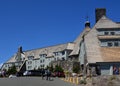 Historical Lodge on Mount Hood, Volcano in the Cascade Range, Oregon