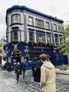 Historical London public house  Pub in London Royalty Free Stock Photo