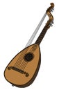 Historical lute