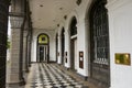 Historical main post office building in Port Louis, Mauritius island.