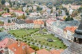 Historical main sqaure in baroque style - Slovakia