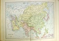 Historical map of Asia