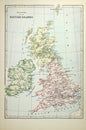 Historical map of British Islands