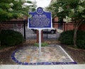 Blues Hall of Fame Marker Memphis, TN