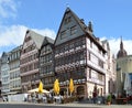 Historical Market Square in the Old Town of Frankfort at the River Main, Hessen