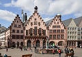 Historical Market Square in the Old Town of Frankfort at the River Main, Hessen