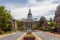 Historical Maryland State Capitol building in Annapolis, Royalty Free Stock Photo