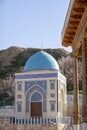 A historical mausoleum at the pilgrimage site in Nurata Royalty Free Stock Photo