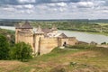 Historical medieval fortress Khotyn town Royalty Free Stock Photo