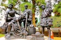 The Historical Memorial Statue in Jinggangshan Mountain