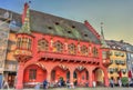 The Historical Merchants Hall on the Minster Square in Freiburg im Breisgau, Germany