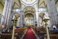 The historical Mexico City Metropolitan Cathedral Royalty Free Stock Photo