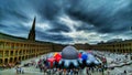 Halifax piece hall extraordinary luminarium Royalty Free Stock Photo