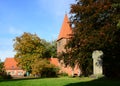 Historical Monastery in the Village Ebstorf, Lower Saxony Royalty Free Stock Photo