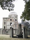 Historical monument in hiroshima Royalty Free Stock Photo