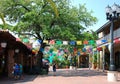 Historical Neighborhood La Villita in San Antonio, Texas Royalty Free Stock Photo