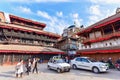 Historical Nepali-Style Buildings at Basantapur Durbar Square