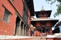 The Historical Nepali temple in Lalita ghat in Varanasi,India.
