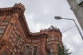 Historical old Greek school. Istanbul is located in balat.