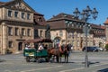 Historical old town of Bayreuth - Jean Paul Platz