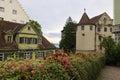 The historical old town of Meersburg at the lake constance, baden-wuerttemberg in germany, europe Royalty Free Stock Photo