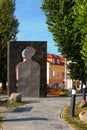 Historical Old Town quarter of Rzeszow, Poland - Cichociemnych park and square