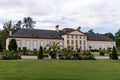 Historical Orangerie building at the Parc de l`Orangerie in Strasbourg. France