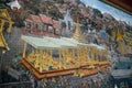 Historical paintings at the Temple of the Emerald Buddha and Grand Palace in Bangkok