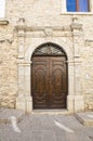 Historical palace. Cancellara. Basilicata. Italy. Royalty Free Stock Photo