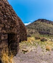 Historical Charcoal Kilns, Panaca Summit, Nevada Royalty Free Stock Photo