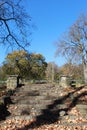 historical park stairs