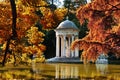 Historical park of Villa Durazzo Pallavicini in Genoa-Perli, Italy