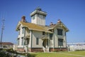 The historical Point Fermin Lighthouse