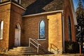 Historical Presbyterian church established Royalty Free Stock Photo