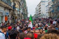 Historical protests in Algeria for changement