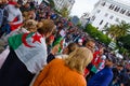 Historical protests in Algeria for changement