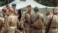 Historical reconstruction second world war. The detachment of Ru