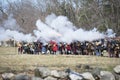 Historical Reenactment Events in Lexington, MA, USA Royalty Free Stock Photo