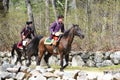 Historical Reenactment Events in Lexington, MA, USA Royalty Free Stock Photo