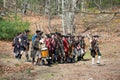 Historical Reenactment Events in Lexington, MA, USA Royalty Free Stock Photo