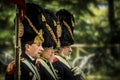 Historical reenactment of the Napoleonic Wars, in Burgos, Spain, on June 12, 2016.