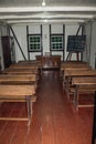 Historical reproduction of classroom
