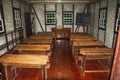 Historical reproduction of classroom