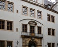 Historical Residence Castle in the Old Town of Dresden, the Capital City of Saxony Royalty Free Stock Photo