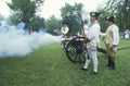 Historical Revolutionary war reenactment,