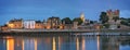 Historical Rochester at dusk Royalty Free Stock Photo