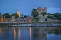 Historical Rochester at dusk Royalty Free Stock Photo