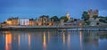 Historical Rochester at dusk Royalty Free Stock Photo