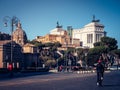 Historical Roman Forum in Rome, Italy